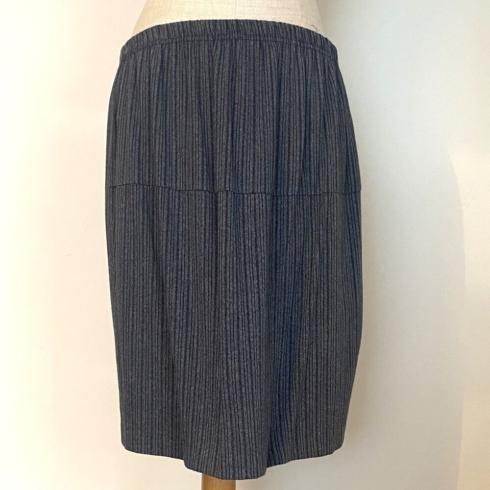 Lauren Taylor Blue Jean Skirt